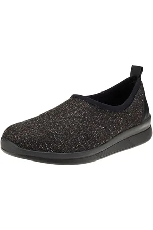 Berkemann Damen Samia Slipper, schwarz/metallgrau, 37 EU