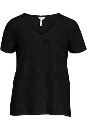 Object Objfeodora S/S V-Neck Top Noos