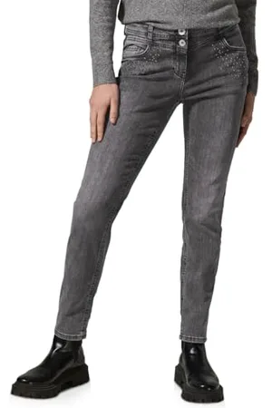 CECIL Style Scarlett Grey Decorated