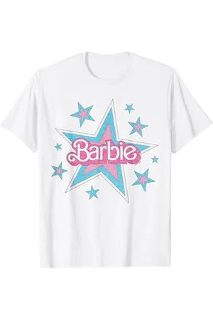 Barbie Vintage-Logo mit Sternen T-Shirt