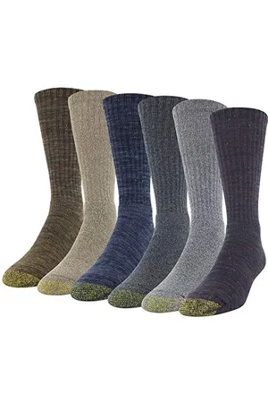 Gold Toe Herren Harrington Crew Socks, Multipairs Lssige Socken, , L EU