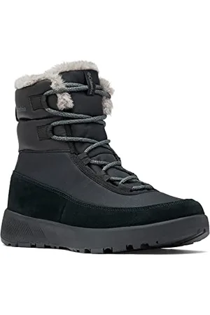 Columbia Slopeside Peak wasserdichte Schneestiefel für Damen, Schwarz , 36.5 EU