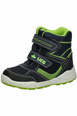 LICO Kamala V Schneestiefel, Marine/Lemon, 25 EU