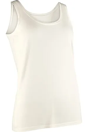 Nur Die Bambus Tank-Top Relax & Go Basic mit Rundhals-Ausschnitt Sommer Shirts Oberteile Damen