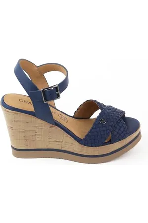 Chattawak Damen 13nelsmarine38 Sandale mit Absatz, , 40 EU