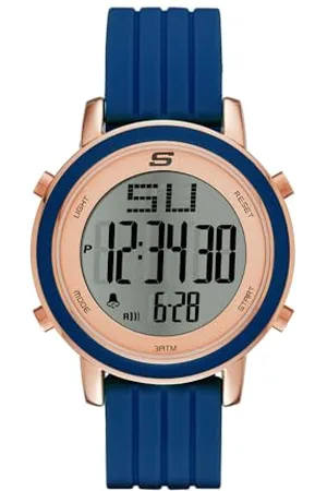 Skechers Damen Digital Uhr mit Silikon Armband SR6010