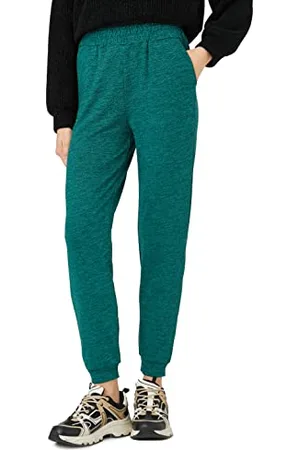 Koton Damen Melanj Patterned Jogger Elastic Waist Pocket Sweatpants, , L EU
