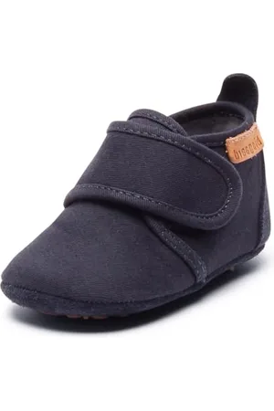 Bisgaard Jungen Hjemmesko - "Cotton" Hausschuhe, Blau 21, 21 EU