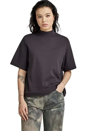 G-Star RAW Damen Moto Logo Mock t wmn, , S