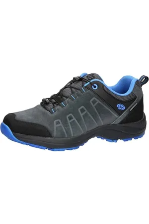 BRUTTING Herren Mount Harvard Low Trekkingsschuhe, Anthrazit/Blau, 41 EU