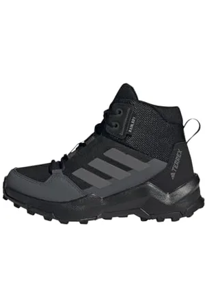 adidas Terrex AX4R MID RAIN.RDY Hiking Shoes Wanderschuhe, Core Black/Grey Four/Grey Six, 28.5 EU