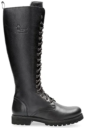 Panama Jack Damen Furia Combat Boot, Negro, 38 EU