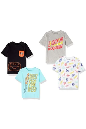 Amazon Disney | Marvel | Star Wars Jungen Kurzärmlige T-Shirts (zuvor Spotted Zebra), 4er-Pack, , 2 Jahre