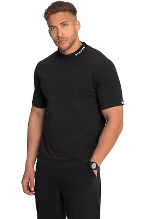 STHUGE Herren, hoher Kragen T-Shirt, , 3XL