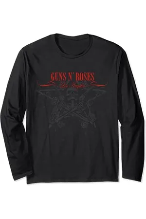 Guns N´Roses Offizielles Los Angeles Skelett verblasst Langarmshirt