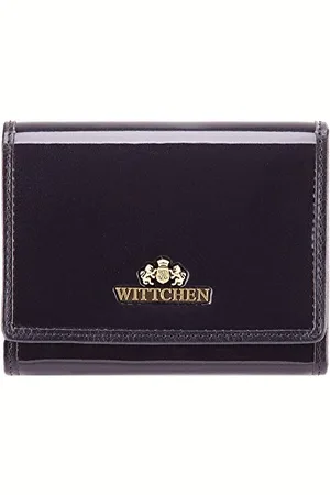 Wittchen Geldbörse aus Rindsleder | Kollektion: Verona | verschließt mit Druckknopf | aus hochwertigen Materialien | elegant und klassisch | | 12x9.5 cm