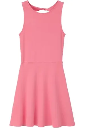 QS by s.Oliver Mädchen 2142530 Skaterkleid mit Rückenausschnitt, , 170
