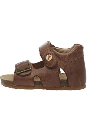 Falcotto BEA-Sandalen aus Leder mit Schnalle und Klettverschluss, 18