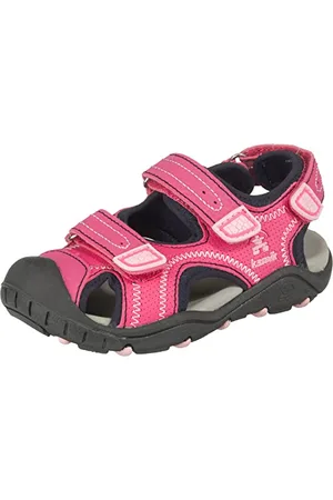 Kamik Mädchen Seaturtle2 Geschlossene Sandalen, Pink (Pink Pin), 33 EU