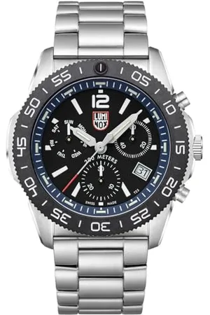 Luminox Herren Analog Quarz Uhr mit Edelstahl Armband XS.3143.M