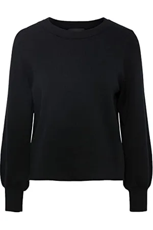 Pieces® Damen Pcjenna Ls O-Neck Knit Noos Bc, , M
