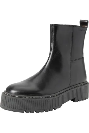 Ten Points Damen Alina Mode-Stiefel, Black, 35 EU