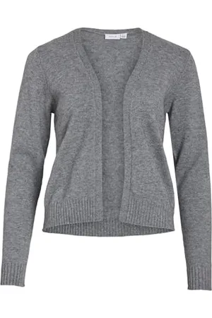 VILA Damen Viril Short L/S Knit Cardigan-noos Strickjacke, ,XS