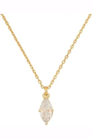 Kate Spade Signature Soritaire Anhänger, klar/gold