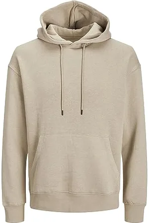 JACK & JONES Herren Jjestar Basic Sweat Hood Kapuzenpullover, , L EU
