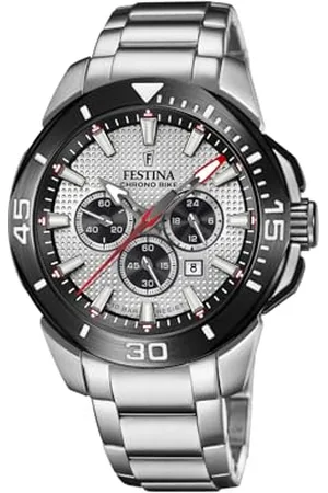 Festina Relojes Herren Analog Quarz Uhr mit Edelstahl Armband F20641/1