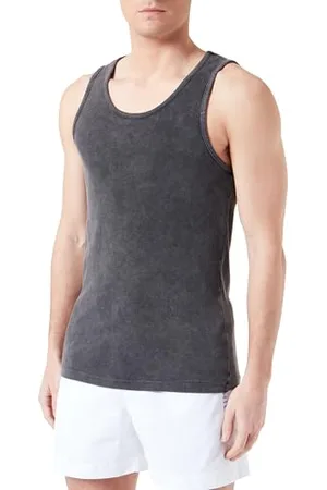 Koton Men Slim Fit Crew Neck Sleeveless Tank Top