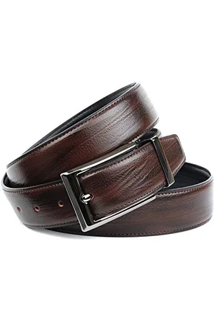 Anthoni Crown Herren Ledergürtel Gürtel, , 110