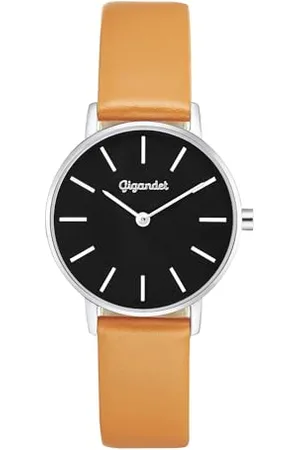 Gigandet Damen Analog Japanisches Quarzwerk Uhr mit Leder Armband VNAG36/002