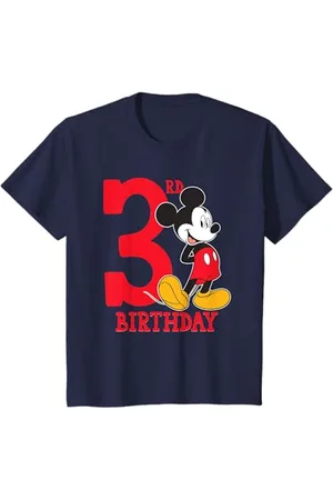 Disney Kinder Mickey Mouse 3rd Birthday T-Shirt