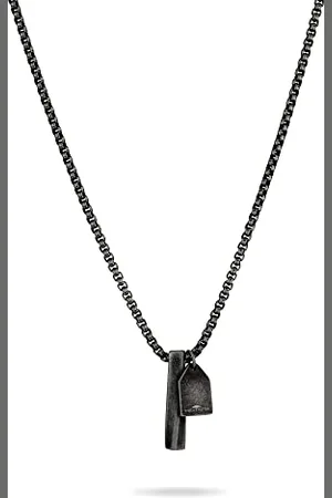 Fynch-Hatton Halskette FHJ-0011-N-60 Edelstahl Antik