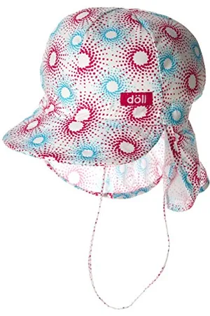 Döll Mädchen Mütze Bindemütze Mit Schirm Und Nackenschutz 1815167736, Rosa (Beetroot Purple 2420),53