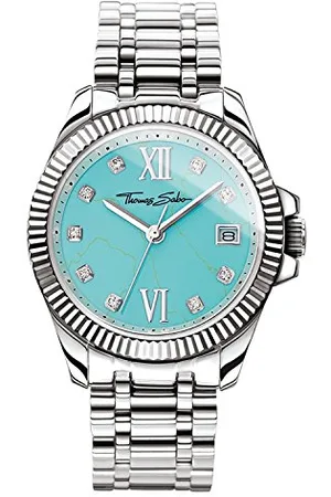 Thomas Sabo Damen Armbanduhr Analog Mechanik Edelstahl WA0317-201-215-33 MM