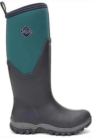 Muck Damen Arctic Sport II Tall Gummistiefel, Navy/Spruce, 43 EU