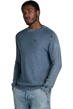 G-Star RAW Herren Moss Knitted Pullover, , XS