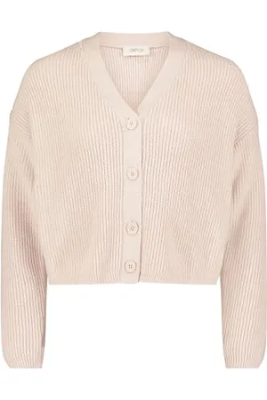 Cartoon Damen Basic-Strickjacke mit V-Ausschnitt ,42