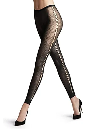 Falke Damen Leggings Supersize Net W LE transparent gemustert 1 Stück, , M