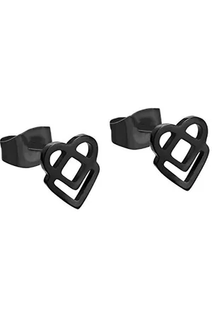 liebeskind Berlin LJ-0678-E-07 Ohrstecker aus Edelstahl, braun, Standard