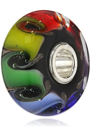 Trollbeads Charm Chakra Farben aus Glas in mehreren Farben, TGLBE-20003