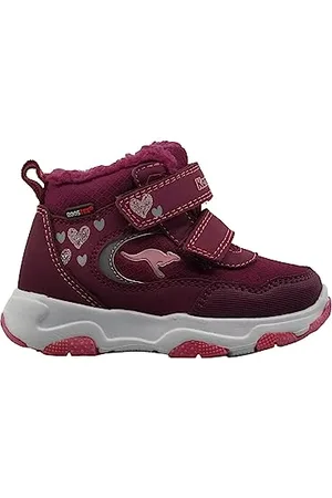 KangaROOS Jungen Mädchen KS-Freezer V RTX Stiefel, dk Berry/Dusty Rose, 26 EU