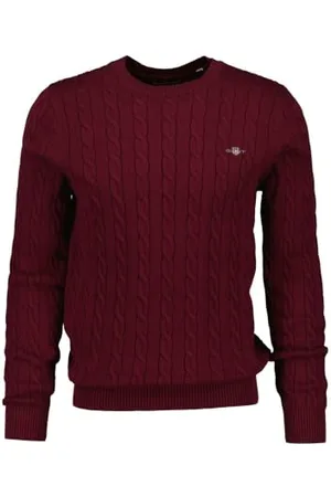 GANT Herren Cotton Cable C-Neck Pullover, , XXXL