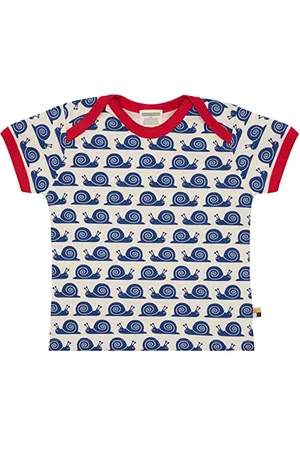 loud + proud T-Shirt mit Print Schnecke, GOTS Zertifiziert