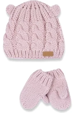 chicco Bonnet et Gants pour Enfants en Tricot de Coton, Fait en Italie, Unisexe 0-24 Mois, , 12 Mois
