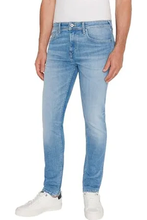 Pepe Jeans Herren-Röhrenjeans, Blau (Denim-MI5), 33W / 32L