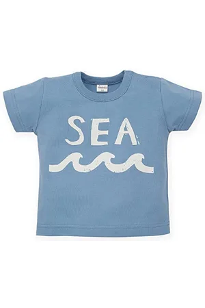 Pinókio Tshirt Sun and Fun, 100% Cotton, Blue, Boys 68-80 (68)