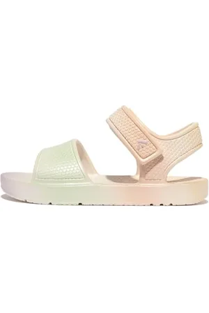 FitFlop Unisex Kinder Iqushion Kids Toddler Ombre-pearl B/Strap Sandale, , 27 EU